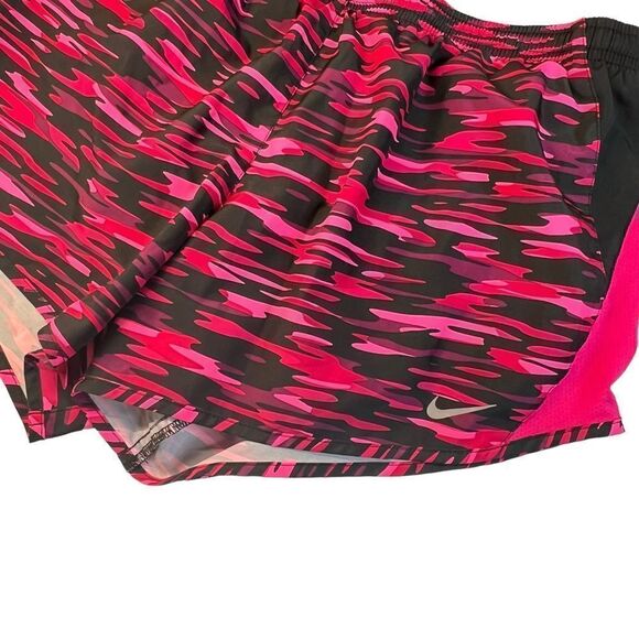 NIKE | Dri-Fit Tempo Pink and Black Zebra Print Running Shorts Sz.m - Picture 3 of 10
